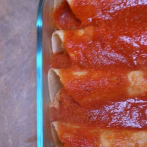 Cheeseless Chicken Enchiladas 5 Dinners