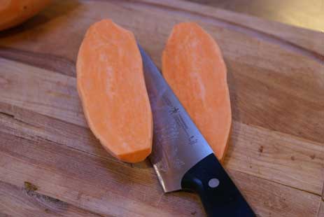 homemade sweet potato fries