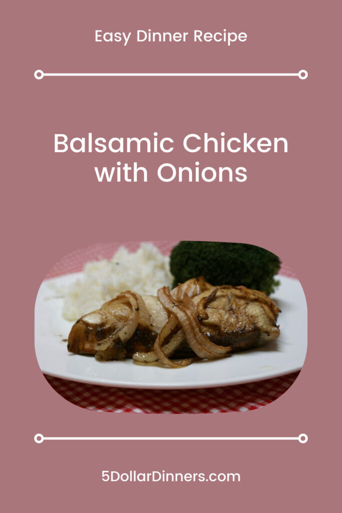 balsamic chicken with onions