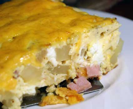 ham and cheese frittata recipe