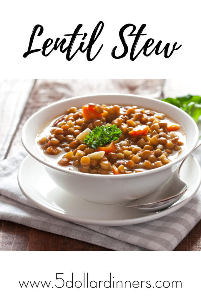 lentil stew