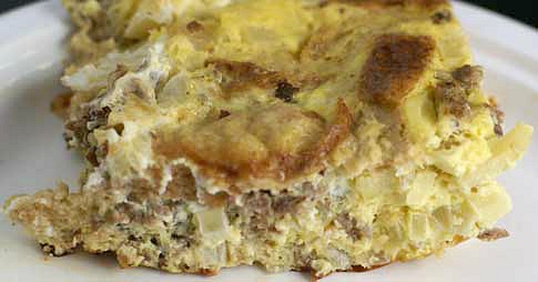 Sausage Apple Egg Casserole - $5 Dinners | Meal Plans & Recipes
