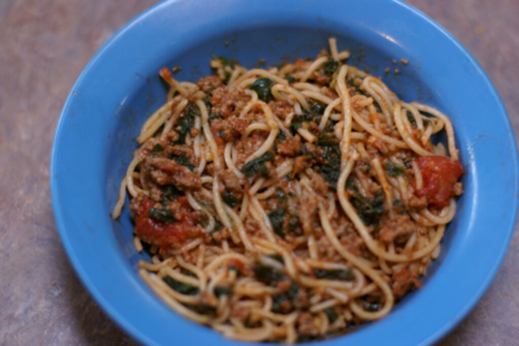 Spinach Spaghetti 5 Dinners Budget Recipes, Meal Plans, Freezer Meals