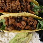 three bean tacos