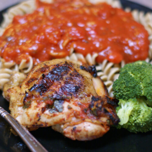 Grilled Marinara Chicken 5 Dinners Budget Recipes, Meal Plans, Freezer Meals