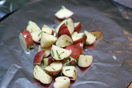 grilled red potato salad