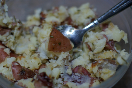 grilled red potato salad