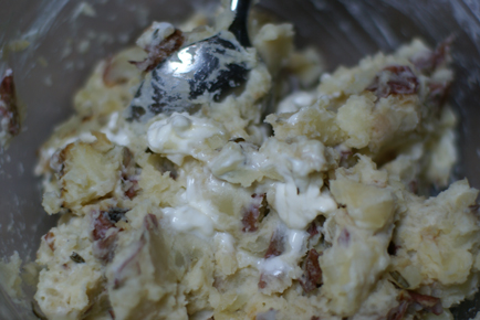 grilled red potato salad