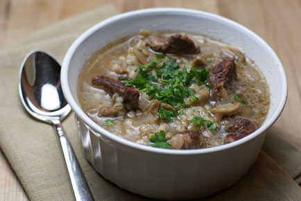 Beef, Mushroom and Barley Soup - $5 Dinners