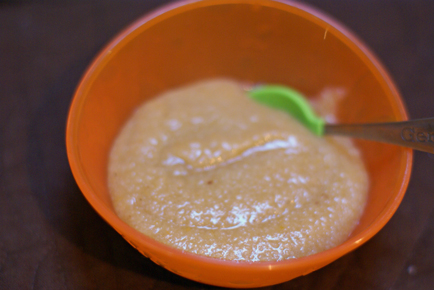Cream of shop rice baby food