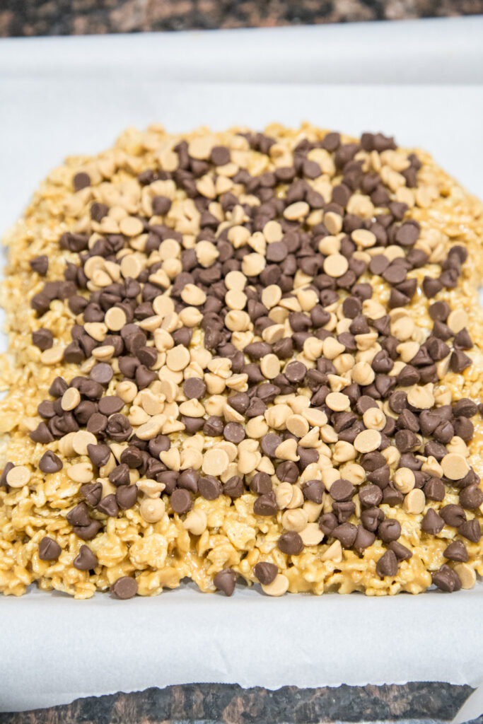 Peanut Butter Chocolate Special K Bars