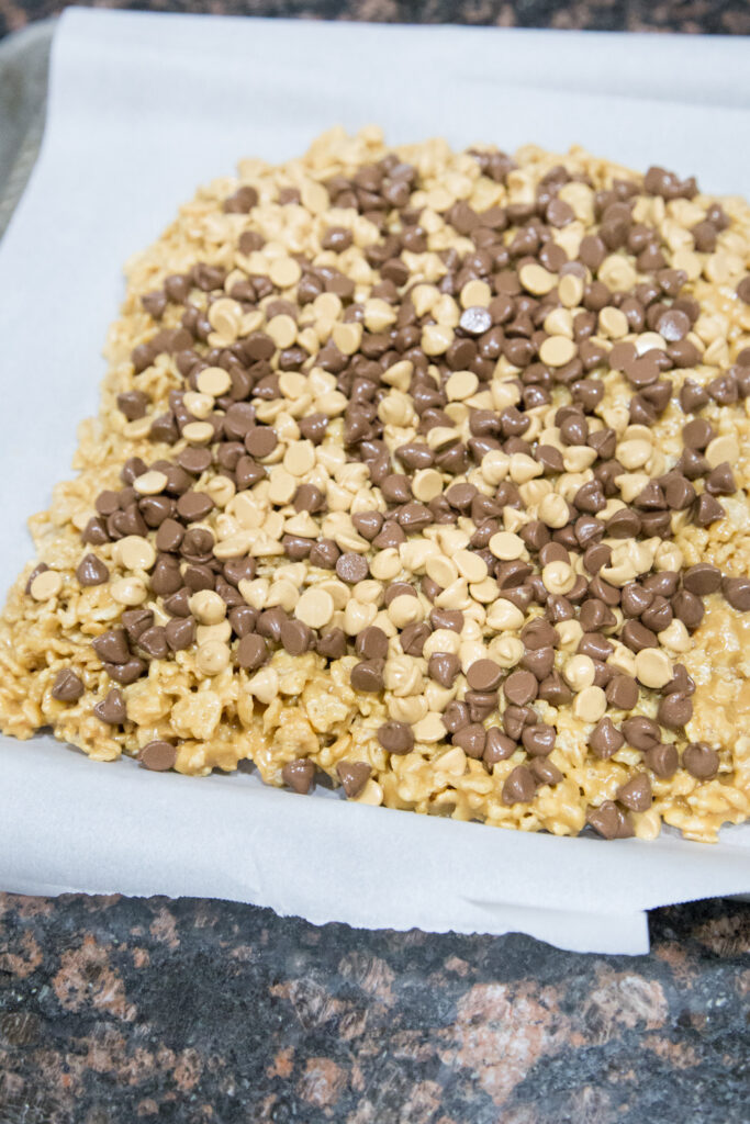 Peanut Butter Chocolate Special K Bars