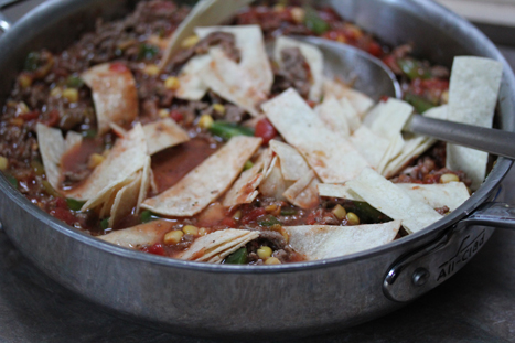 beef tamale skillet dinner