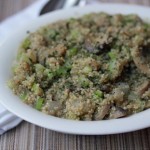 mushroom quinoa pilaf