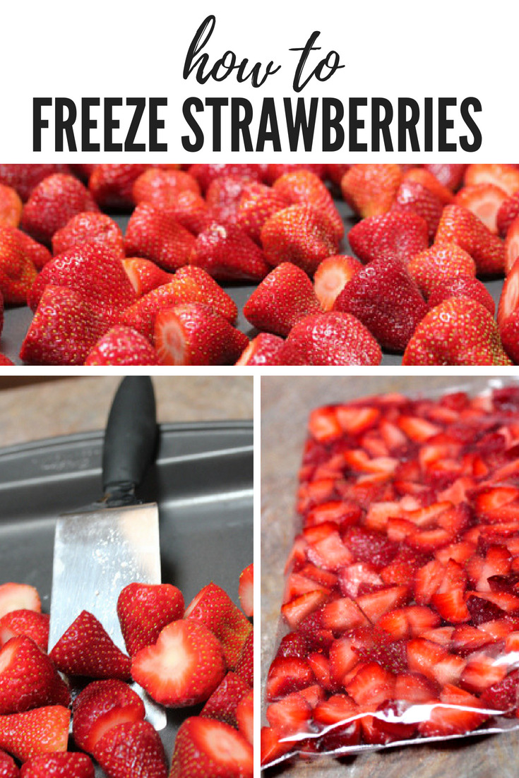 How to Freeze Strawberries on $5 Dinners