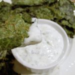 Spicy Kale Chips and Yogurt Dip from 5DollarDinners.com
