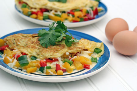spicy mexican omelet