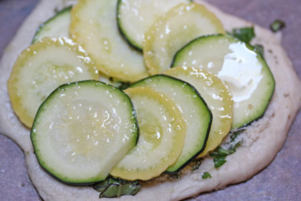 Squash & Zucchini Pizza Bites 5 Dinners