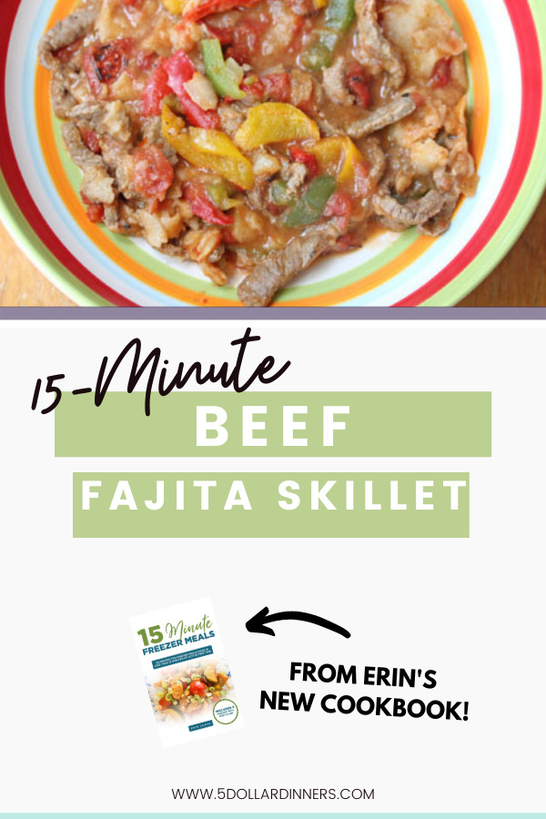 beef fajita skillet