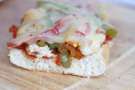 chicken fajita sandwich