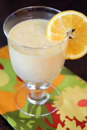 Orange, Mango, Banana Dessert Smoothie