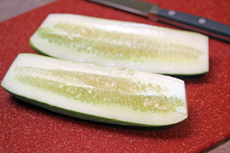 How to Seed and Dice a Cucumber on $5 Dinners
