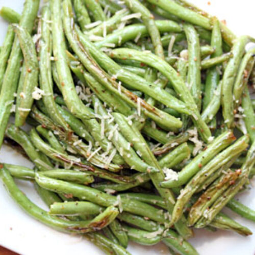 Oven Roasted Garlic Green Beans 5 Dinners