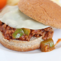 cheesesteak sloppy joes