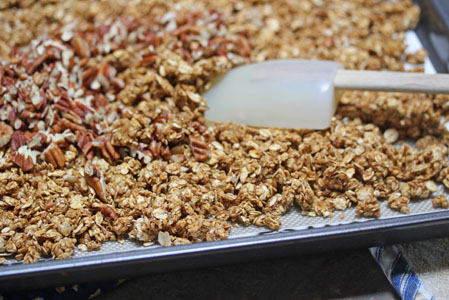 pumpkin pecan granola