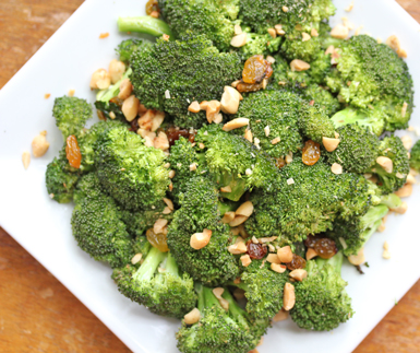 roasted broccoli salad