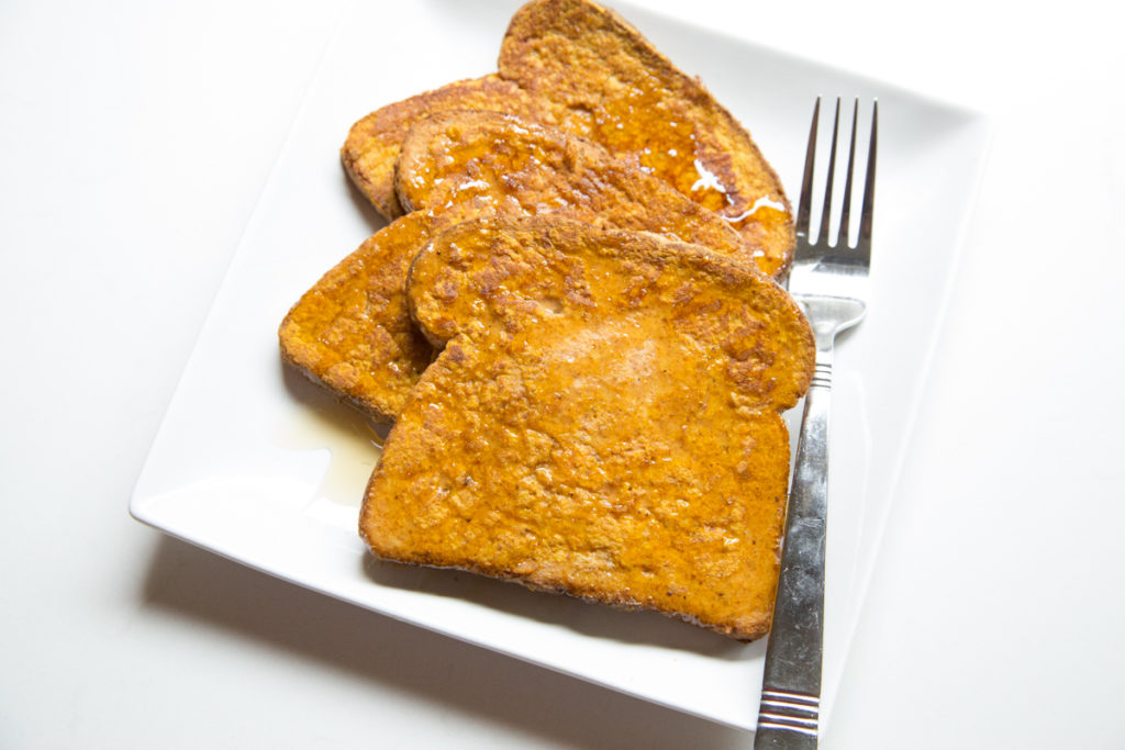 Pumpkin Pie French Toast