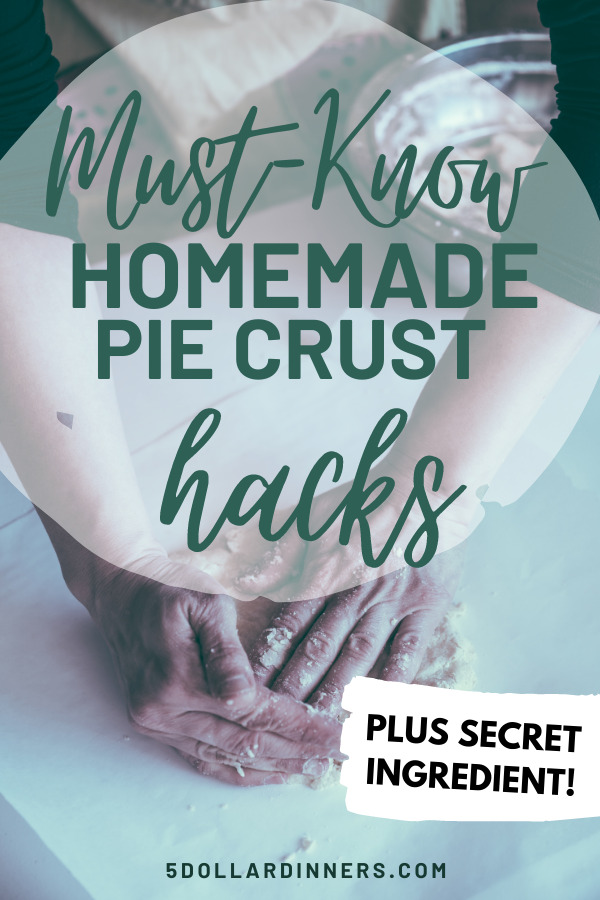 homemade pie crust