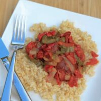 Slow Cooker Sausage and Peppers Recipe | 5DollarDinners.com