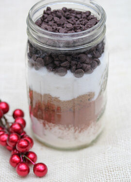 Double Chocolate Brownie Mix in a Jar - $5