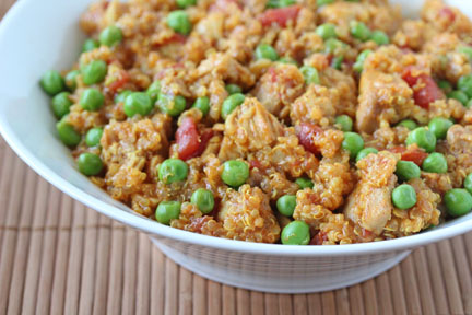 curried-quinoa-chicken-peas