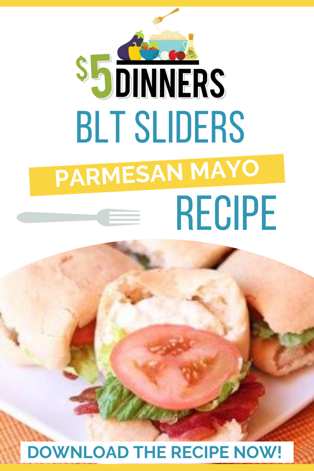 BLT sliders parmesan mayo