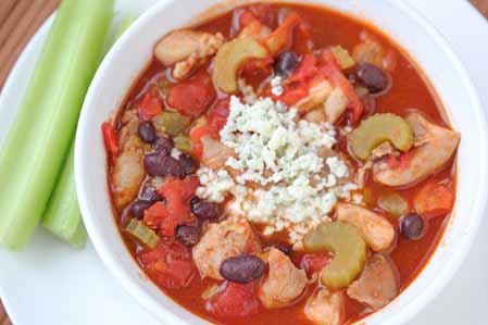 buffalo chicken chili