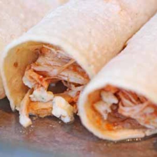 Buffalo Chicken Blue Cheese Enchiladas 5 Dinners