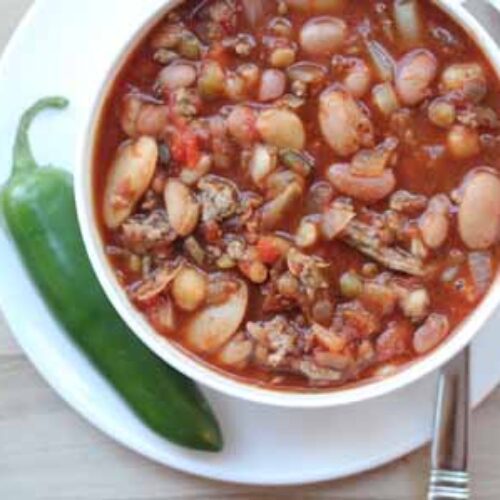 Spicy 15 Bean Chili 5 Dinners Budget Recipes, Meal Plans, Freezer