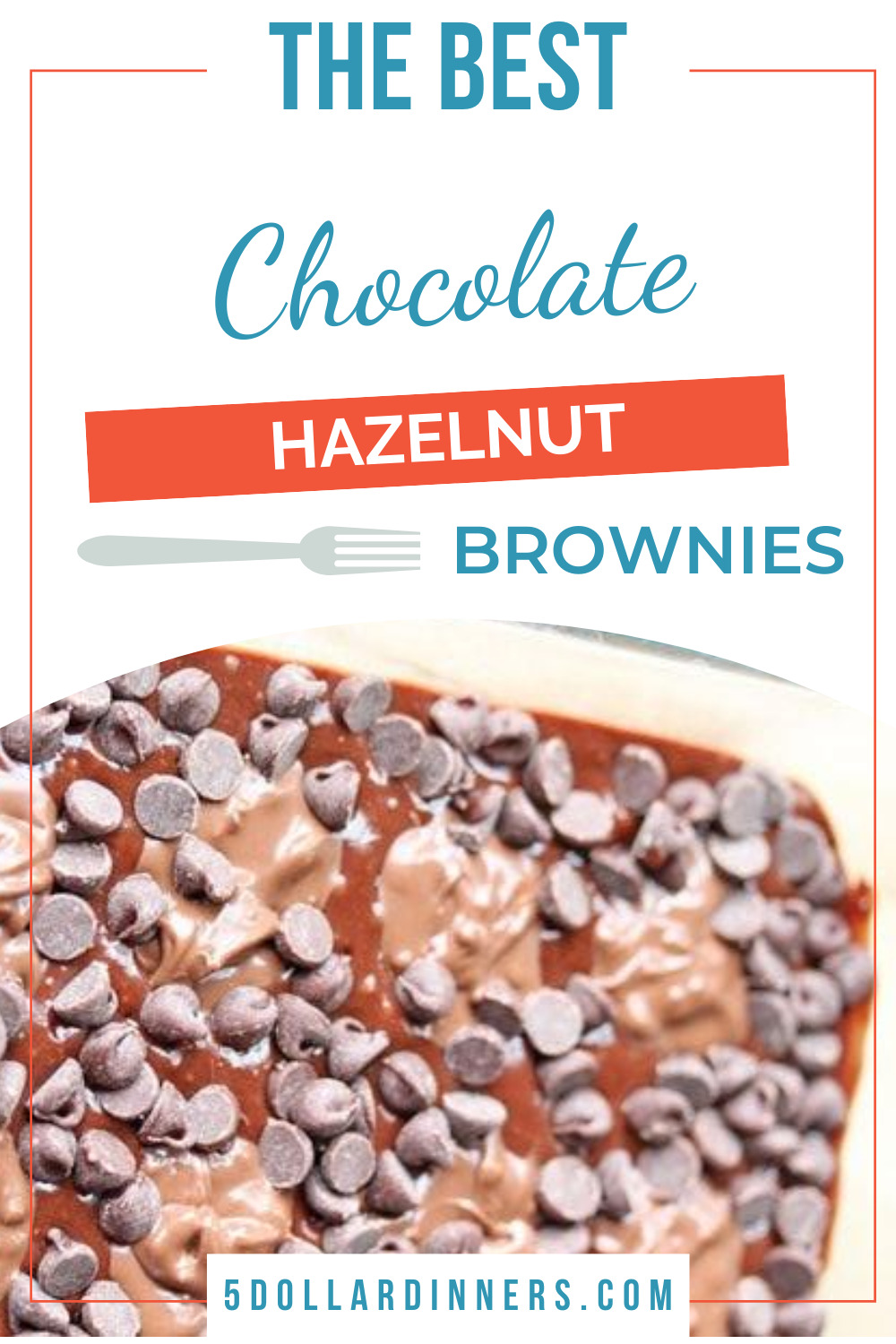 chocolate hazelnut brownies