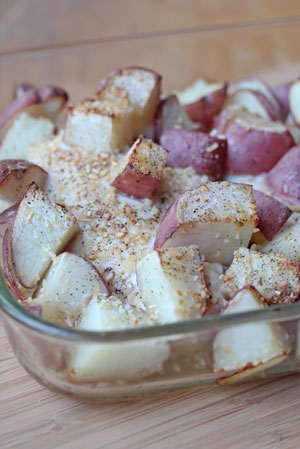 Roasted Garlic Chicken with Red Potatoes