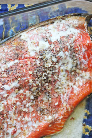 peppered salmon