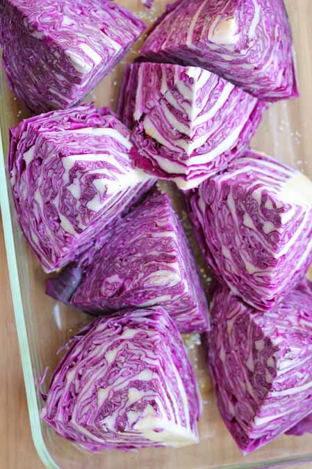 roasted red cabbage recipe