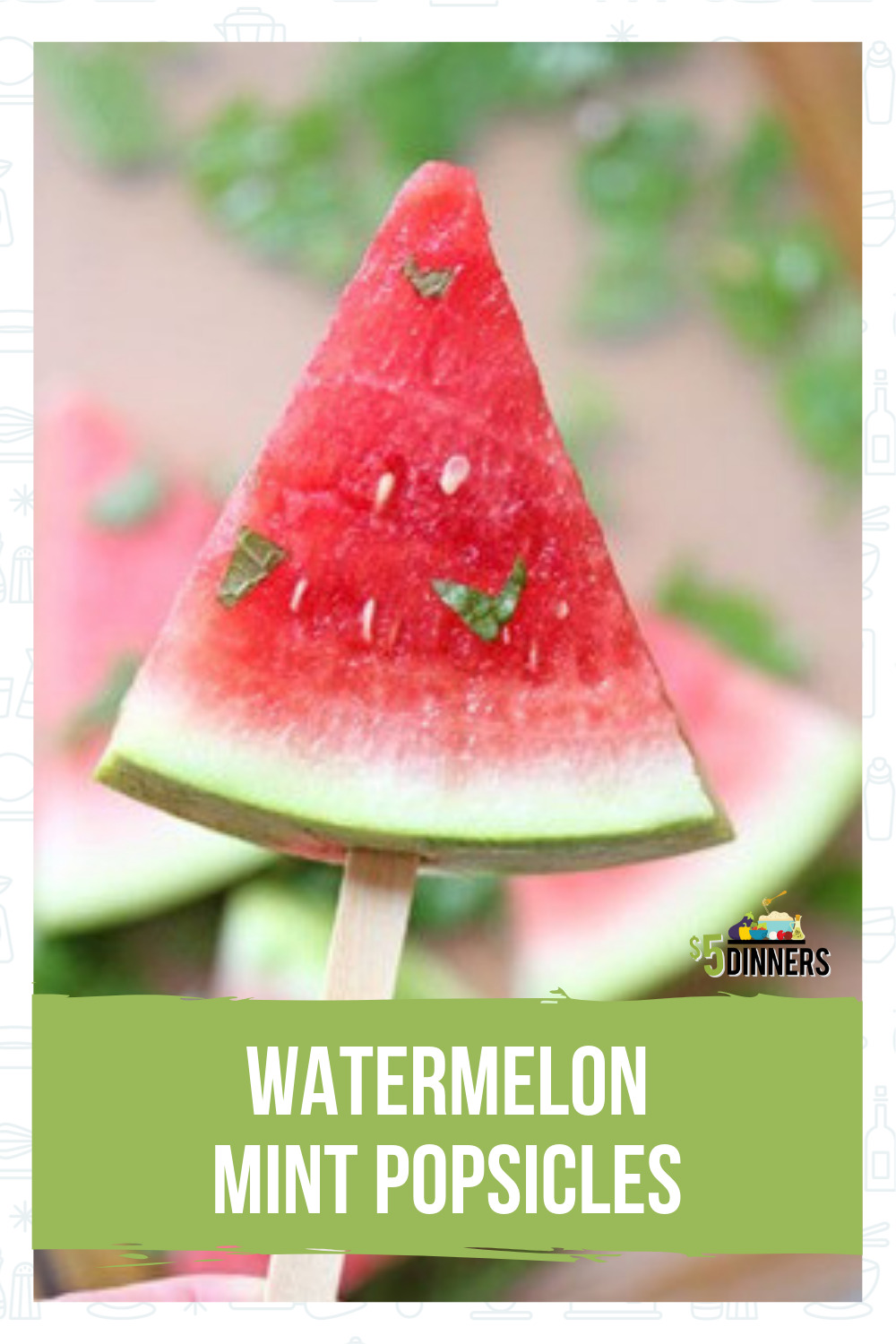 Watermelon-Mint Popsicles - $5 Dinners | Budget Recipes, Meal Plans ...