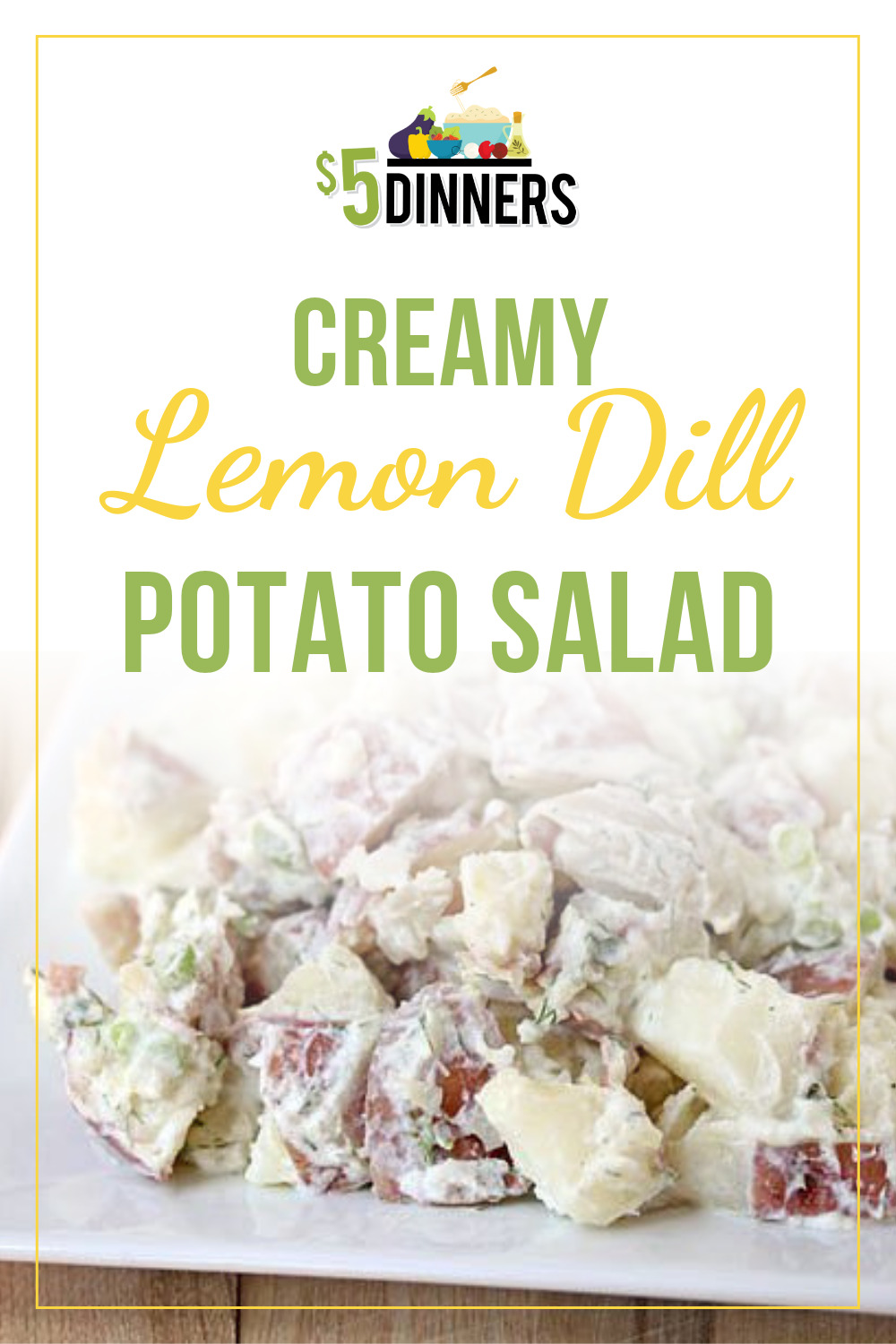 creamy lemon dill potato salad recipe