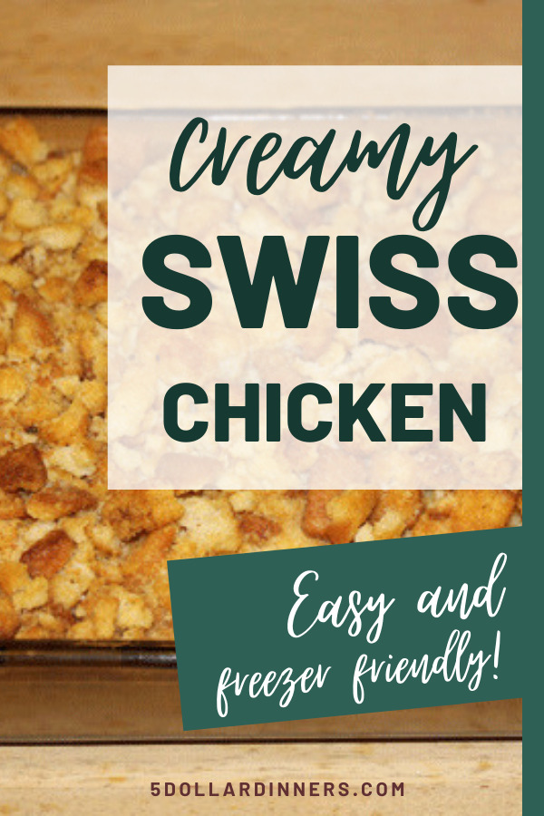 creamy swiss chicken