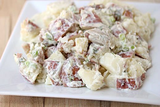 creamy lemon dill potato salad recipe