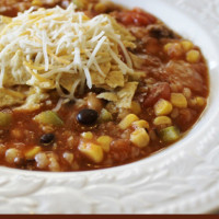 slow cooker taco soup