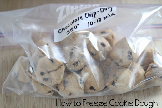 How to Freeze Cookie Dough on $5 Dinners