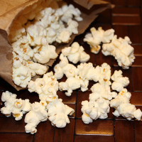 Gourmet Homemade Microwave Popcorn